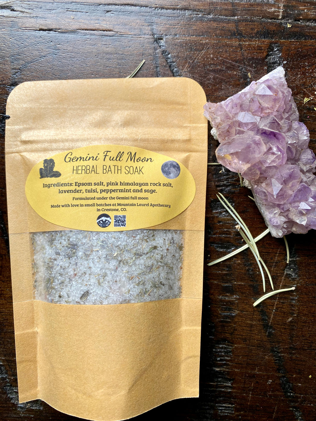 Gemini Full Moon Herbal Bath Soak